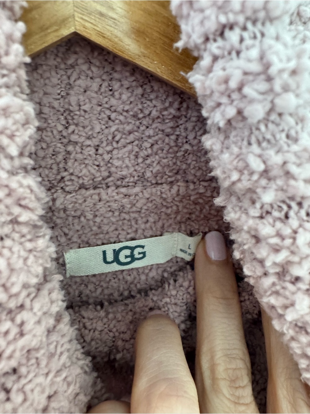 UGG Plush Turtleneck Sweater in Dusty Mauve - Picture 2 of 6